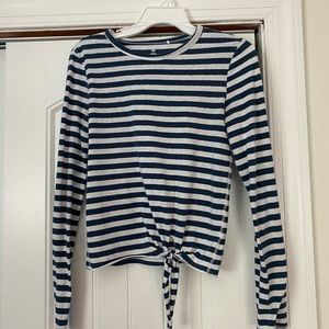 Knitted Long Sleeve Tee